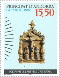 Plate form the church of Sant Peter, Aixirivall