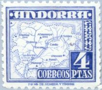 Map of Andorra