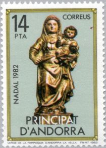 Virgin and Child from Andorra La Vella Chuch