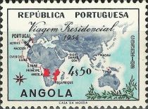 Map of Angola