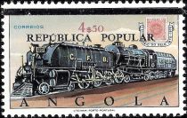 110th Anniversary Postage Stamp of Angola