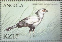 Secretarybird (Sagittarius serpentarius)