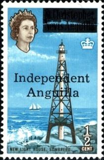 New Lighthouse, Sombrero - Overprinted