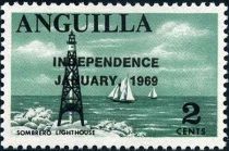 Sombrero Lighthouse - Overprinted