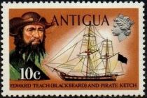 "Blackbeard" and Pirate Ketch