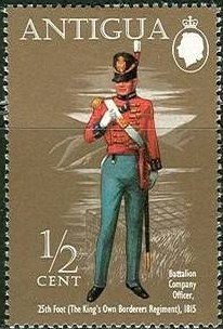 Battalion Company Officer, 25th Foot, 1815