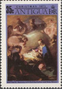 "Nativity with God the Father and Holy Ghost" (Battista)