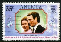 Princess Anne and Captain Mark Phillips