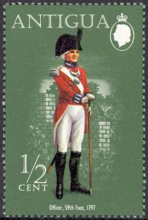 Officer, 59th Foot, 1797