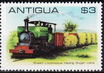 Steam Locomotive Hauling Sugar Cane