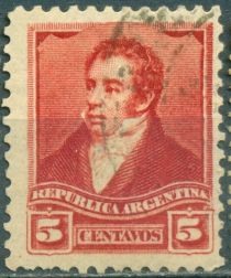 Bernardino Rivadavia (1780-1845) - Perf. 11½