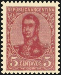 José Francisco de San Martín (1778-1850) - perf. 13¼