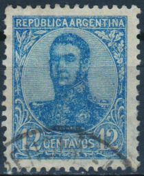 José Francisco de San Martín (1778-1850) - perf. 13¼x12½