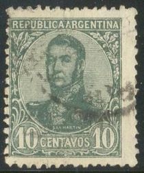 José Francisco de San Martín (1778-1850) - perf. 13¼