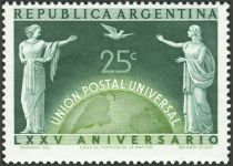 75th Anniversary of Universal Postal Union (U.P.U.)