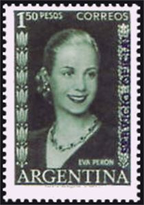 Eva Peron (1919-1952), ovpt.