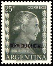 Eva Peron (1919-1952), ovpt.