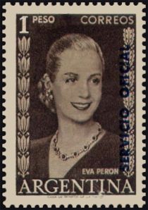 Eva Peron (1919-1952), ovpt.