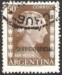 Eva Peron (1919-1952), ovpt.