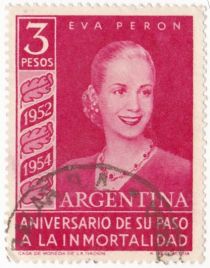 Eva Peron (1919-1952), 2nd Anniv of Death