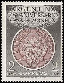 75th Anniversary of "Casa de Moneda de la Nacion"