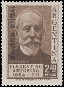 Florentino Ameghino (1864~1911), ovpt.