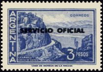 Catamarca, Cuesta de Zapata - Overprint