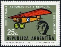 Tte. Luis Candelaria - Flight over the Andes (13.04.1918)