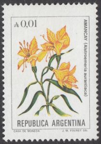 Amancay (Alstroemeria aurantiaca)