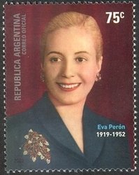 Eva Perón official portrait