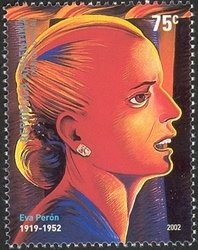 Eva Perón painting by Nicolás G. Uriburu