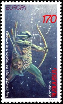 Hayk, Ancestor of the Armenians; Orion Constellation