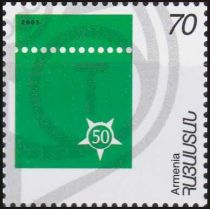 50th Anniversary of First Europa Stamps - "T" and Emblem