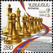 Chess Olympiad, 2006, Turin - Chess Pieces