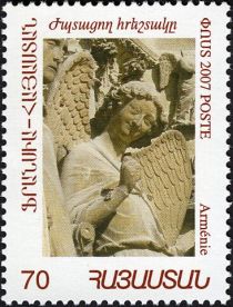 Smiling Angel, Sculpture at Reims Cathedral