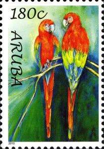 Scarlet Macaw (Ara macao)