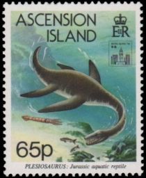 Plesiosaurus - overprint