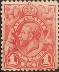 King George V - recess printed