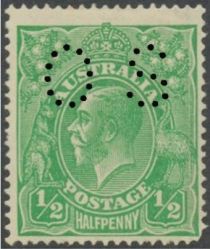 King George V, Perforated OS