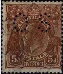 King George V, Perforated OS