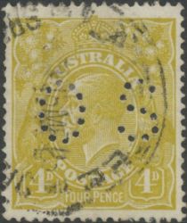 King George V, Perforated OS