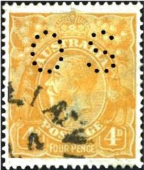 King George V, Perforated OS