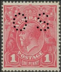 King George V, Perforated OS