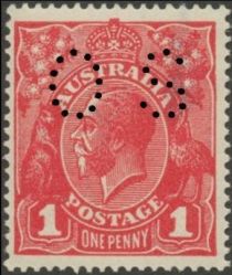 King George V, Perforated OS