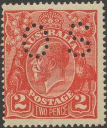 King George V, Perforated OS