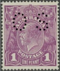 King George V, Perforated OS