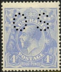 King George V, Perforated OS