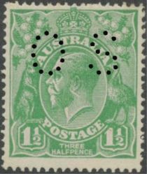 King George V, Perforated OS