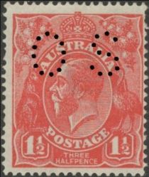 King George V, Perforated OS