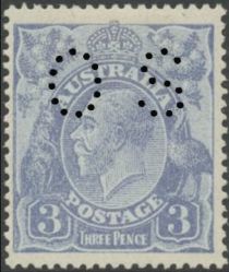 King George V, Perforated OS